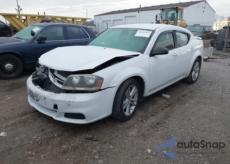 2014 Dodge Avenger Se from USA, damaged, VIN 1C3CDZABXEN227216